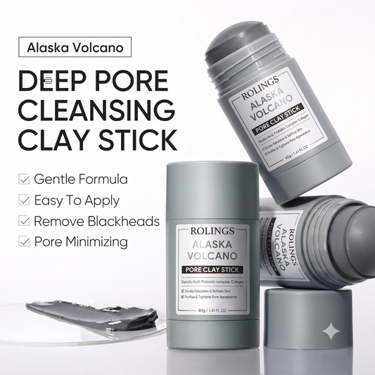 Deep Pore Detox with Alaska Volcano Clay Stick