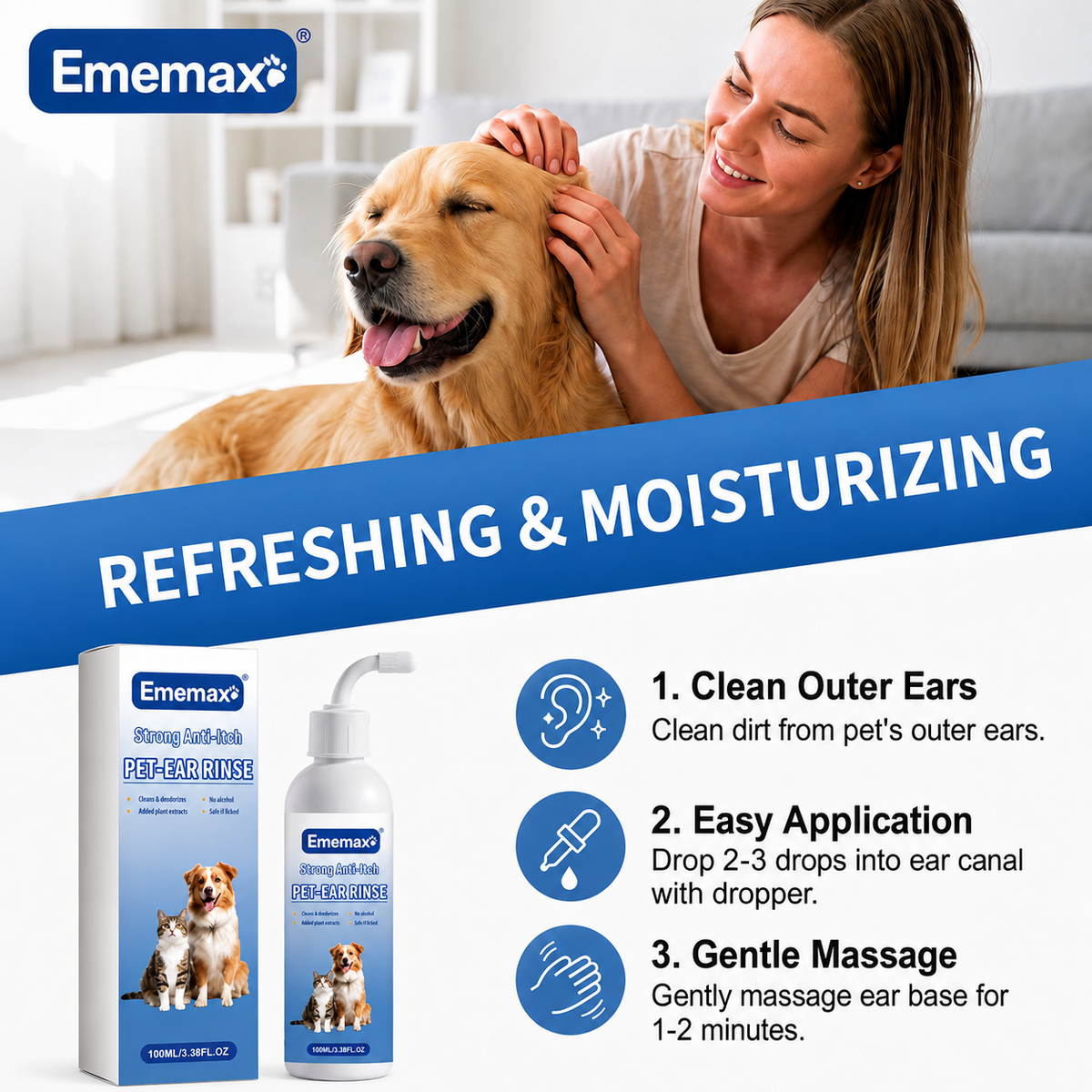 🐶 Is Your Pet Shaking Their Head Excessively? Stop The Ear Stress Today! 🐱