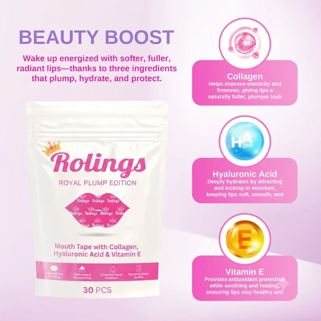 Rolings Hydrating Collagen Mouth Tape