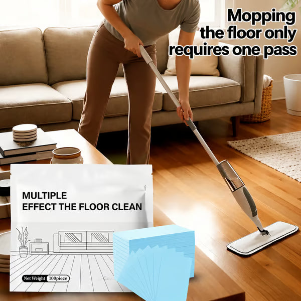 Multi-Surface Floor Cleaning Tablets – Powerful Cleaner for Hardwood, Tile, Laminate & More